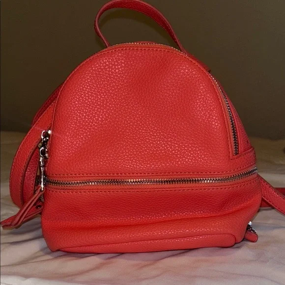 STEVE MADDEN Coral Mini Backpack ? STEVE MADDEN coral leather mini backpack – LuxAnthropy main image 3